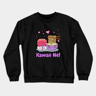 kawaii sushi Crewneck Sweatshirt